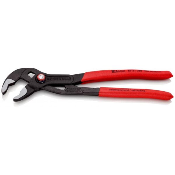 Szczypce nastawne do RUR cobra quickset 250mm,