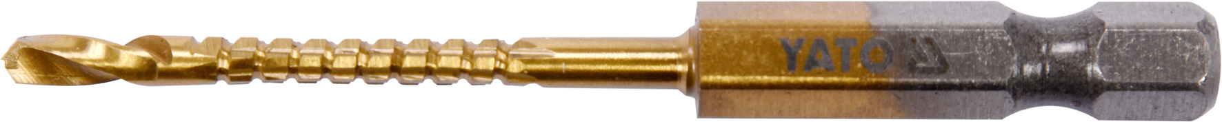 Wiertło frez do metalu 3.0mm hss-tin HEX