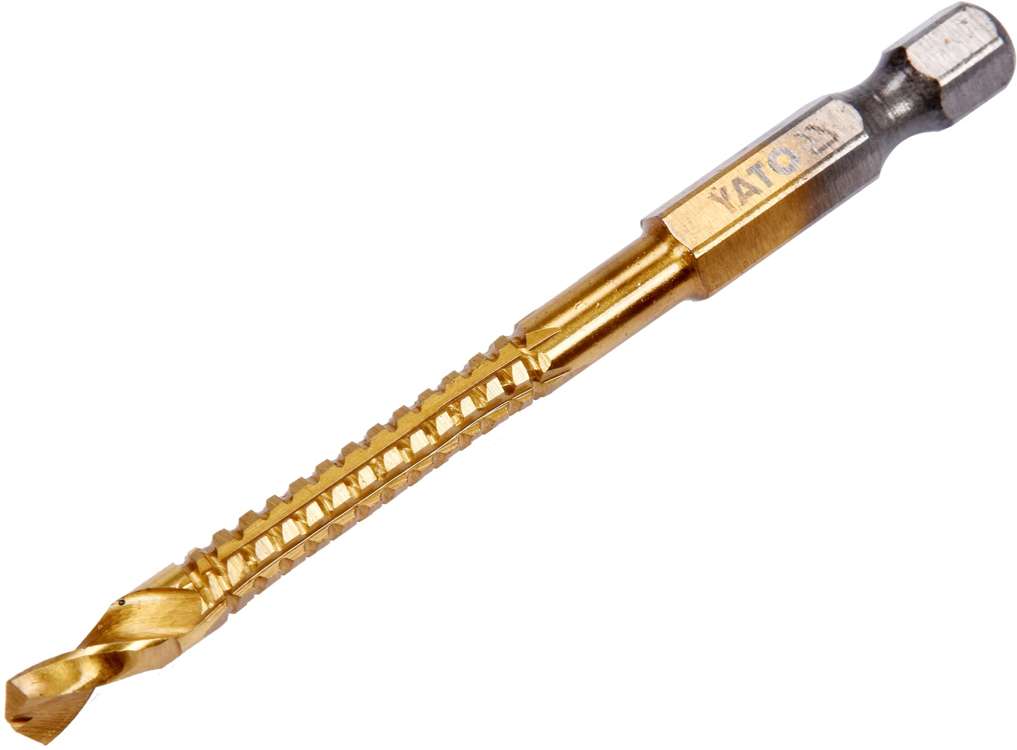 Wiertło frez do metalu 5.0mm hss-tin HEX