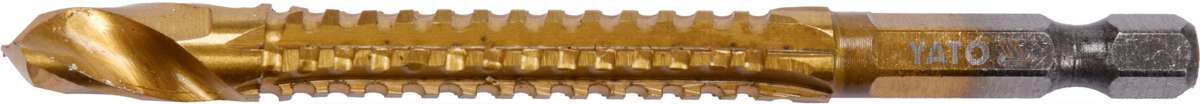 Wiertło frez do metalu 8.0mm hss-tin HEX