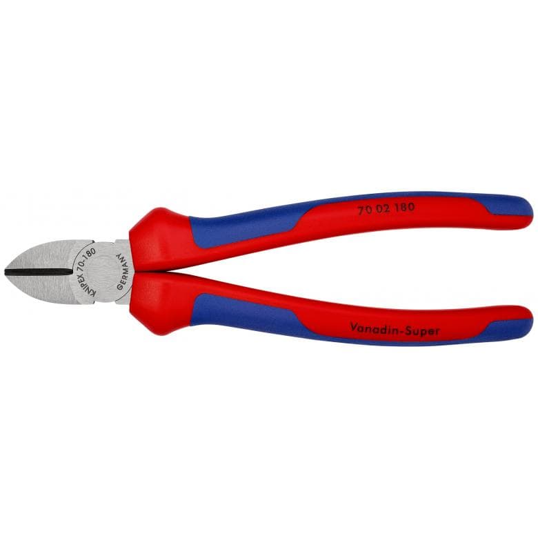 Szczypce tnące boczne 180mm, powlekane