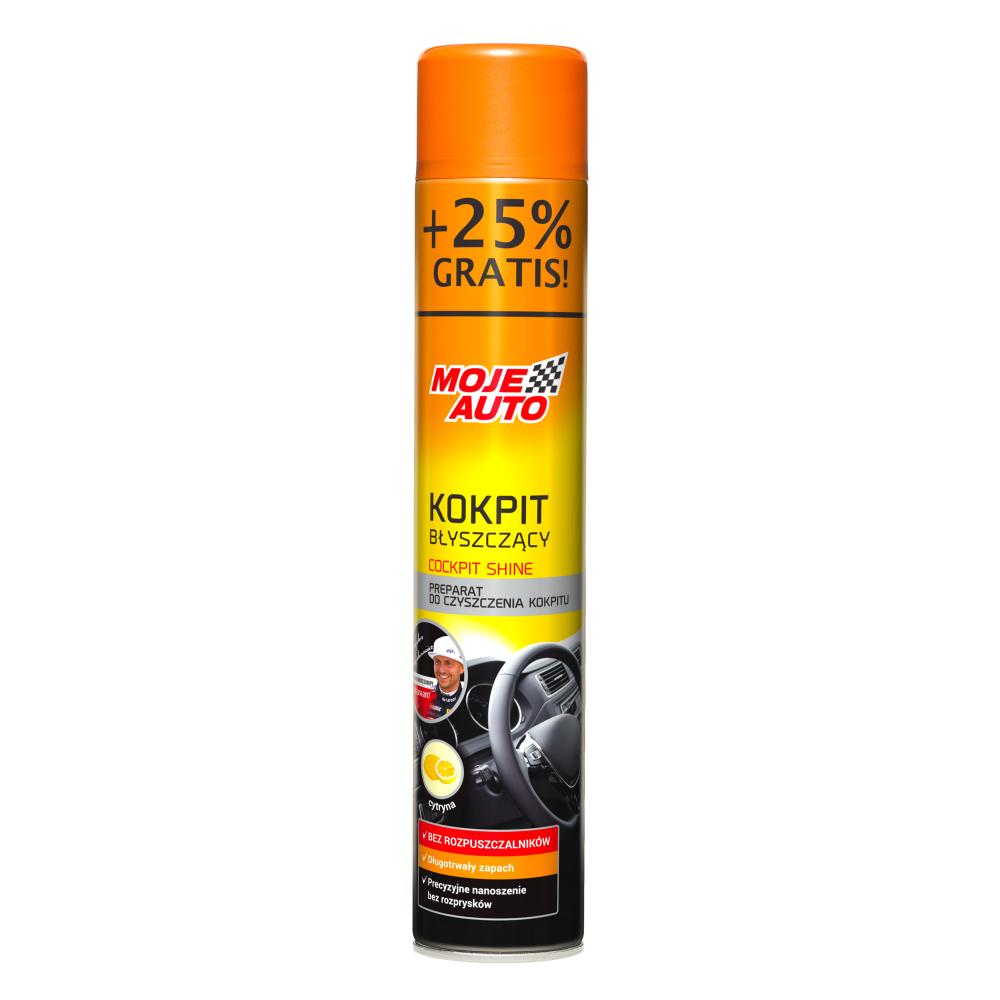 Kokpit błyszczący 600ml cytryna