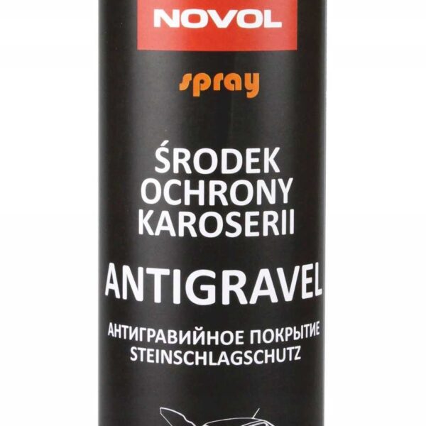 Baranek ochrony karoserii spray 500ml szary novol