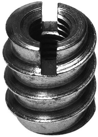 Nakrętka wkręcana w drewno ocynkowana M4*10mm