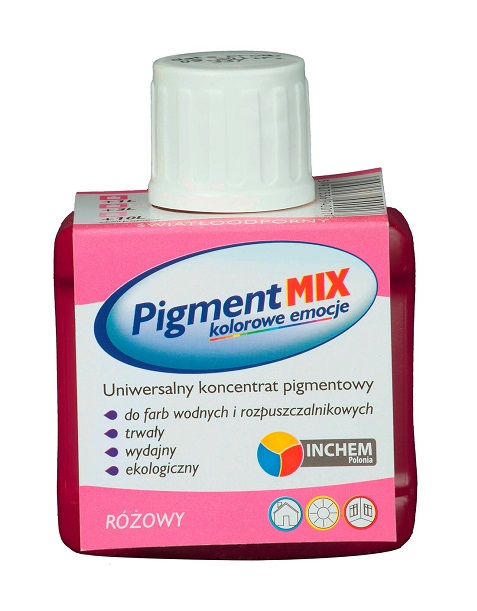 Inchem pigment MIX różowy 80ml