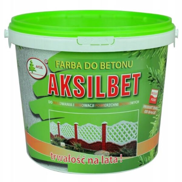 Aksilbet farba do betonu popielaty RAL 7035 10L