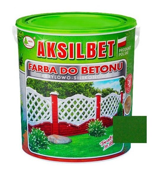 Aksilbet farba do betonu zielony GN 1L