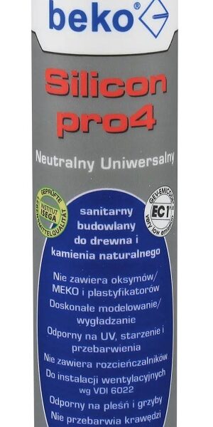 Silicon universalny 310ml brązowy/buk ciemny/dąb ciemny PRO4
