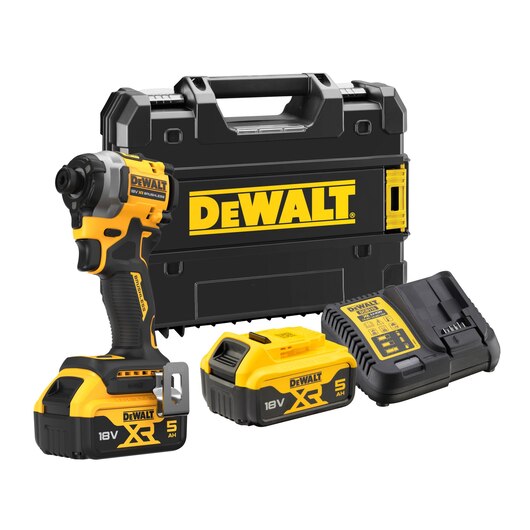 Zakrętarka akumulatorowa 18V 1/4'' 2*5.0AH