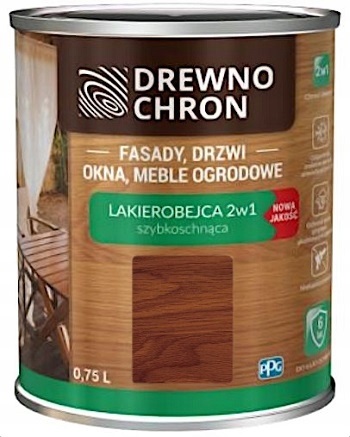 Lakierobejca zewnętrzna 2W1 palisander 0.75L
