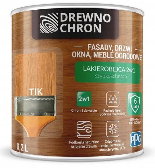 Lakierobejca zewnętrzna 2W1 TIK 0.2L