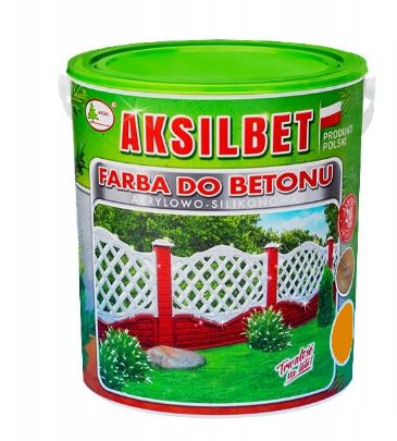 Aksilbet farba do betonu żółty 1L