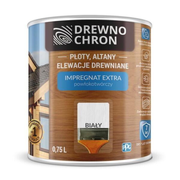 Drewnochron impregnat powłokotwórczy biały 2.5L
