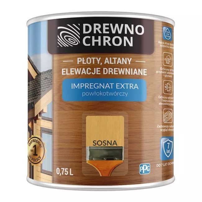 Drewnochron impregnat powłokotwórczy sosna 4.5L