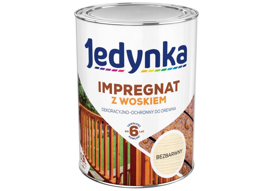 Impregnat do drewna z woskiem Jedynka bezbarwny 2.5L