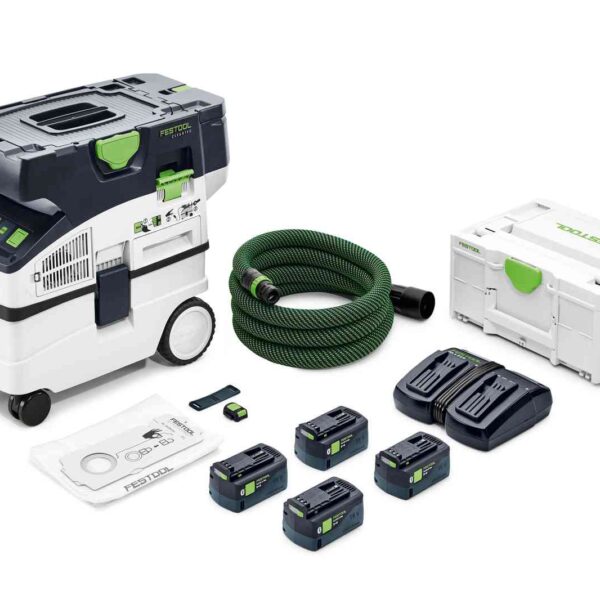 Odkurzacz mobilny akumulatorowy ctlc midi i-plus 4*5.2AH