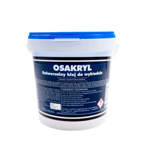 Klej osakryl uniwersalny do wykładzin 1 kg PL