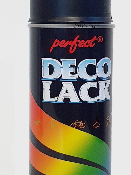 Lakier szybkoschnący czarny MAT decolack