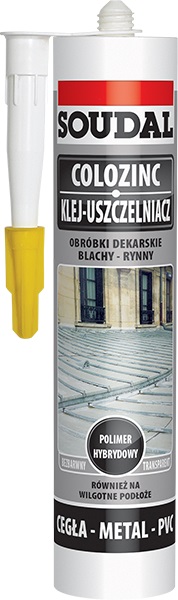 Uszczelniacz do blach bezbarwny colozinc 290ml