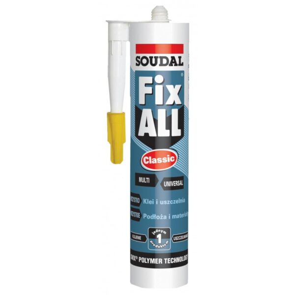 Uszczelniacz hybrydowy FIX ALL flexi szary 290ml