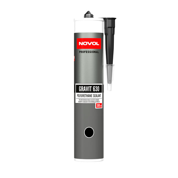 Masa poliuretanowa novol gravit 630 300ml czarna