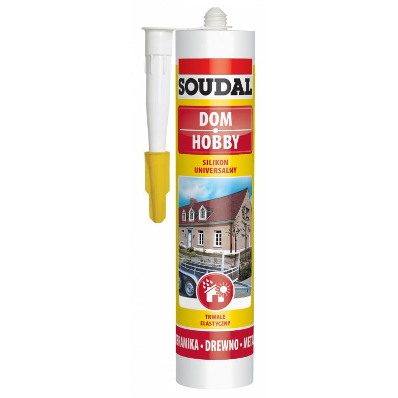Silikon Soudal czarny 280ml