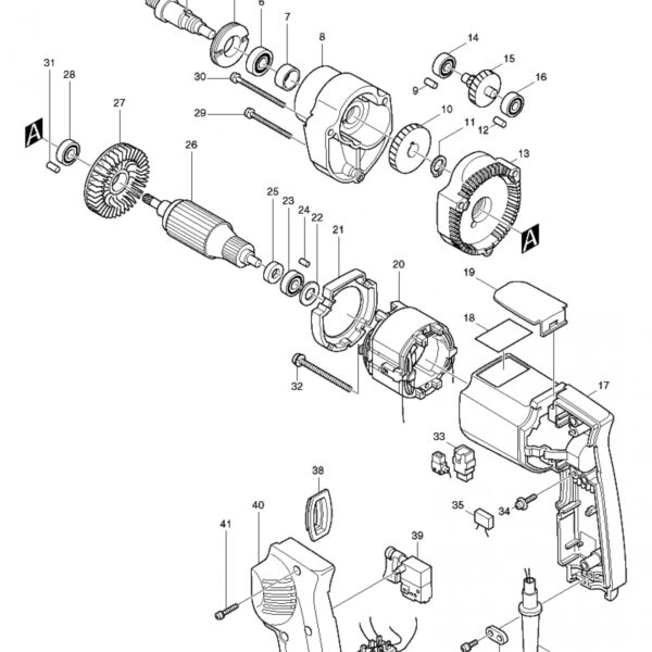 Kołek gumowy SR1800/41KB/JS1650/9901