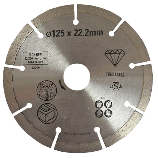 Tarcza diamentowa 125mm do betonu