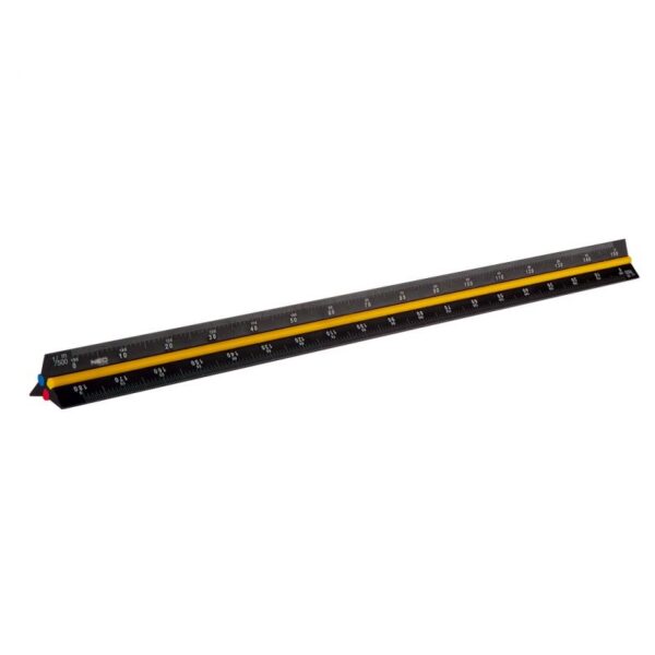Linijka trójkątna 30cm.