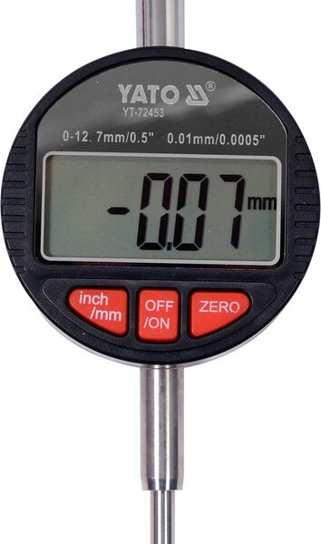 Czujnik zegarowy elektroniczny 0-12,7mm