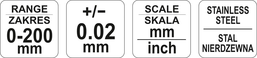 Suwmiarka 200mm