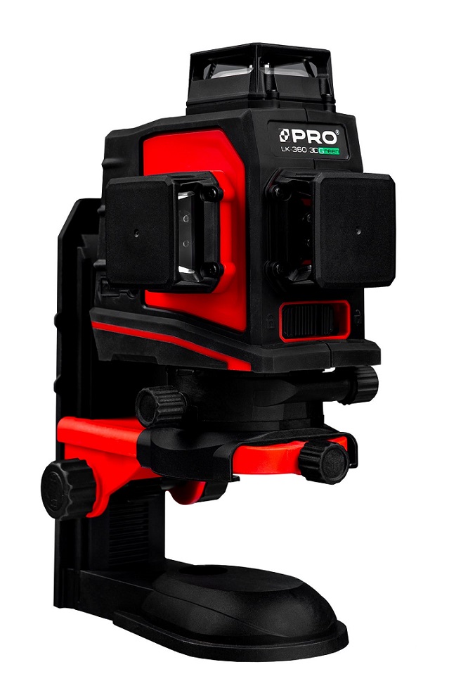 Laser płaszczyznowy LK-360.3D green + statyw TR-450