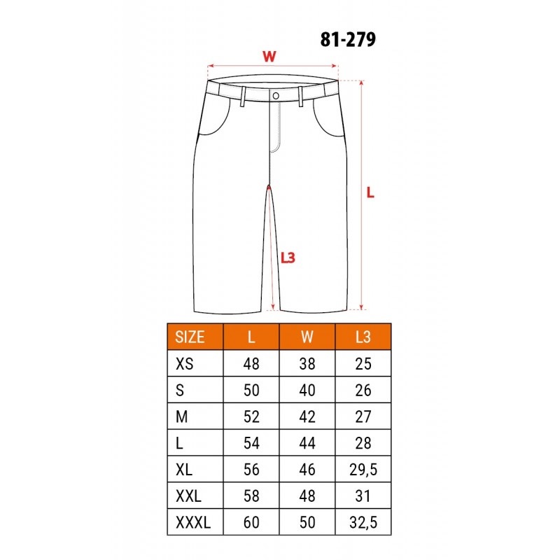 Krótkie spodenki denim rozmiar xxxl