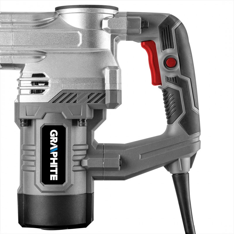 Młot wyburzeniowy kujący SDS MAX 1300W, udar 20J walizka