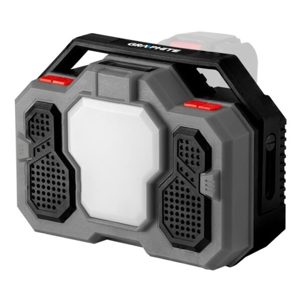 Radio akumulatorowo-sieciowe energy+ 18V, li-lon,bez akumul.