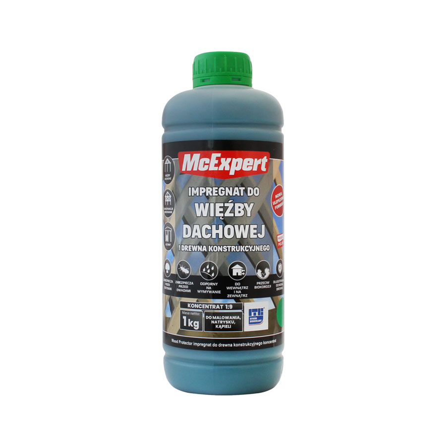 Impregnat, do więźby dachowej koncentrat 1:9 1kg