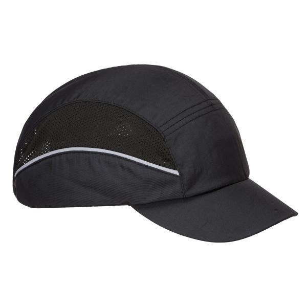 Czapka z daszkiem wzmacniana AIR tech czarna