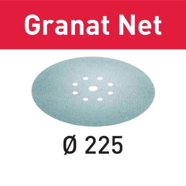 Siatka ścierna granat NET D225 P320/25
