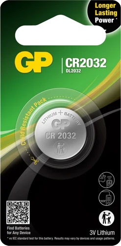 Bateria guzikowa litowa 3V CR2032