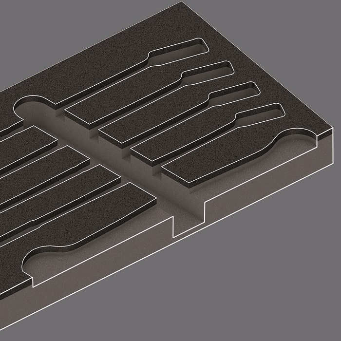 Wkładka piankowa 6003 joker, SET 1, 19 CZ.