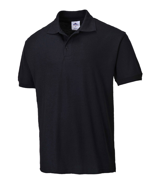 Koszulka polo naples, B210 czarna rozmiar S