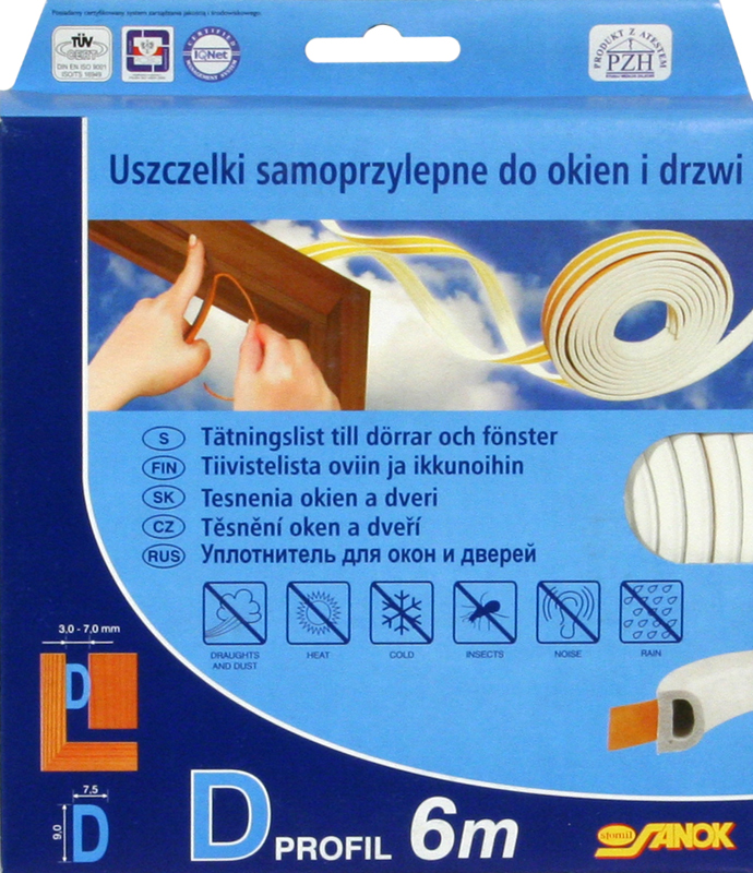 Uszczelka gumowa 6M E brązowa