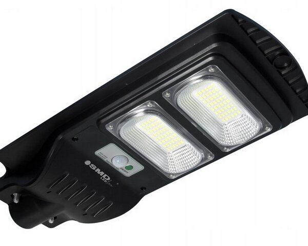 Lampa LED uliczna solarna 100W 6000K IP65 2000LM