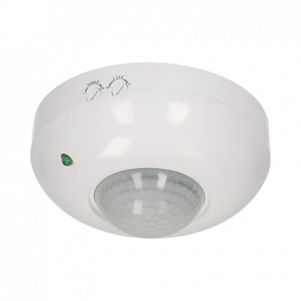 Czujnik ruchu 1200W 360 stopni biały
