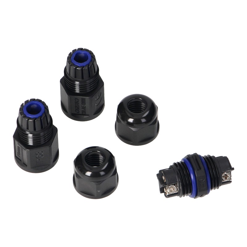 Konektor kablowy prosty mini IP68, 3X1,5MM2