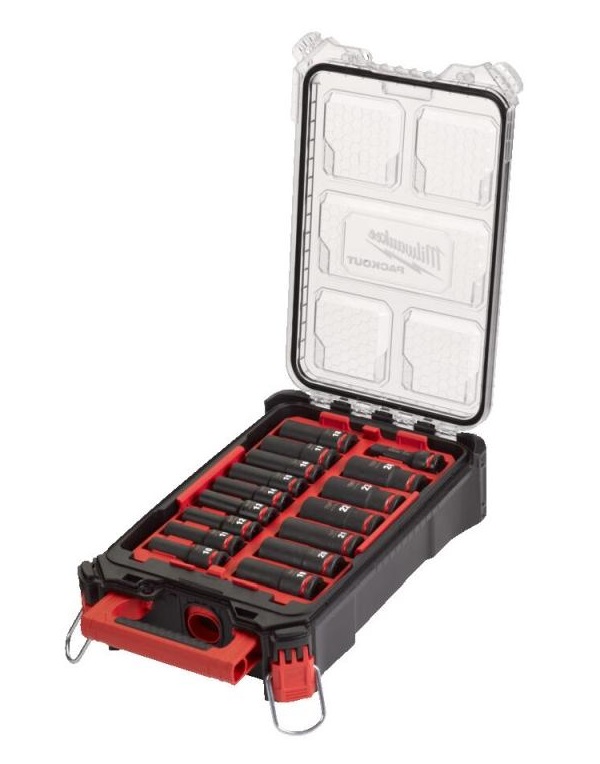 Zestaw nasadek udarowych 1/2'' 16 EL. packout