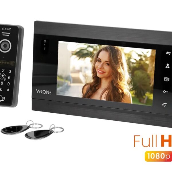 Wideodomofon IP 7'' vifis VDP-61 full HD czarny