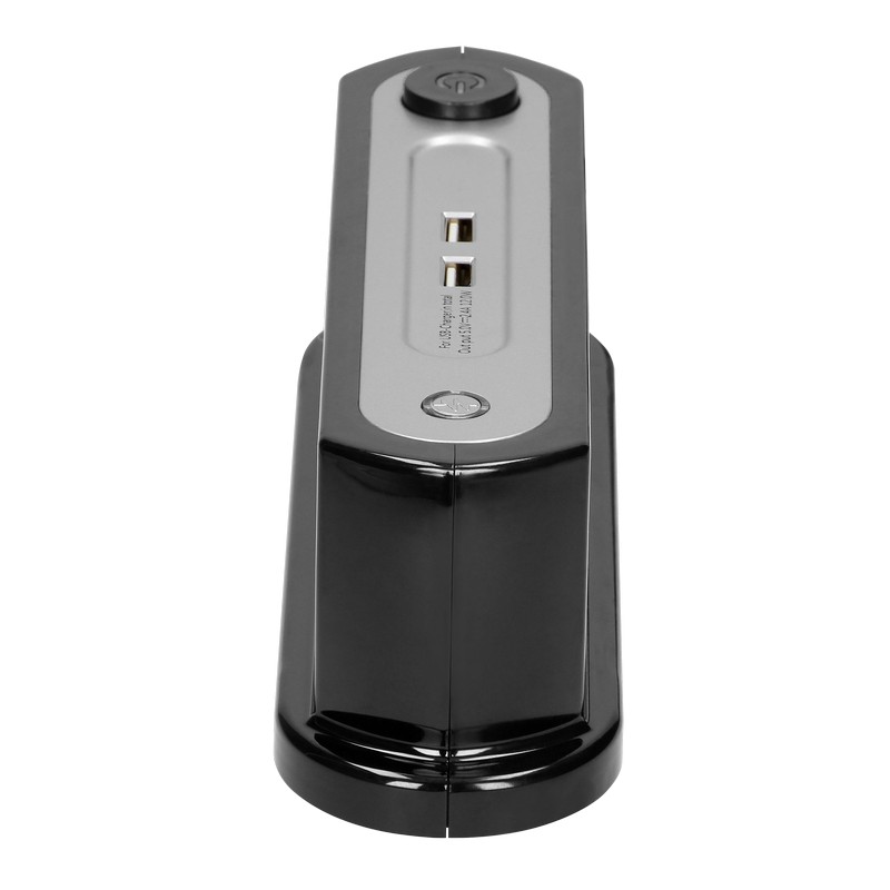 Przedłużacz biurkowy z wyłącznikiem 3X2P+Z, 2XUSB 1,4M