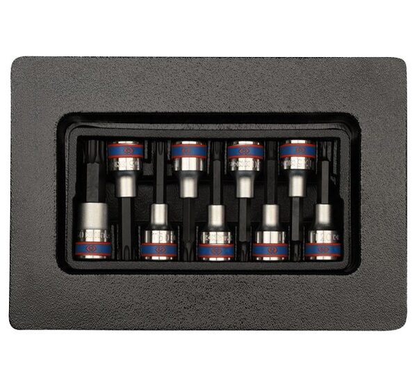 Komplet nasadek 1/2'' 9szt długie T20-T60 wkład do wózka