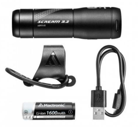 Lampa rowerowa przednia scream 3.2 600LM ładowalna